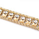 Gold Chain Belt with Rhinestones